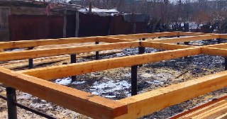 Пол на винтовых сваях Узловая цена от 15426 руб.